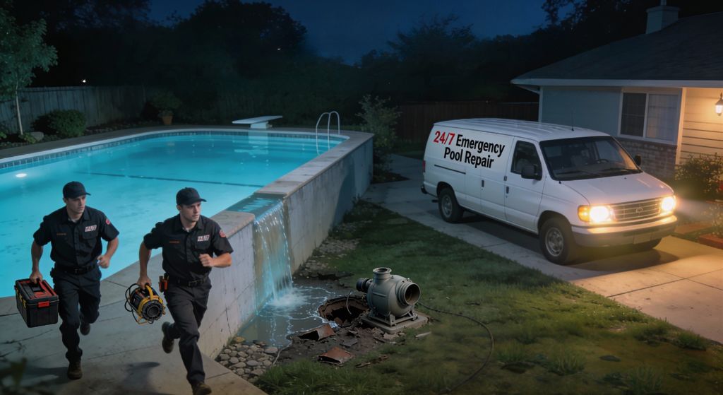 emergency pool repair services Buffalo New York